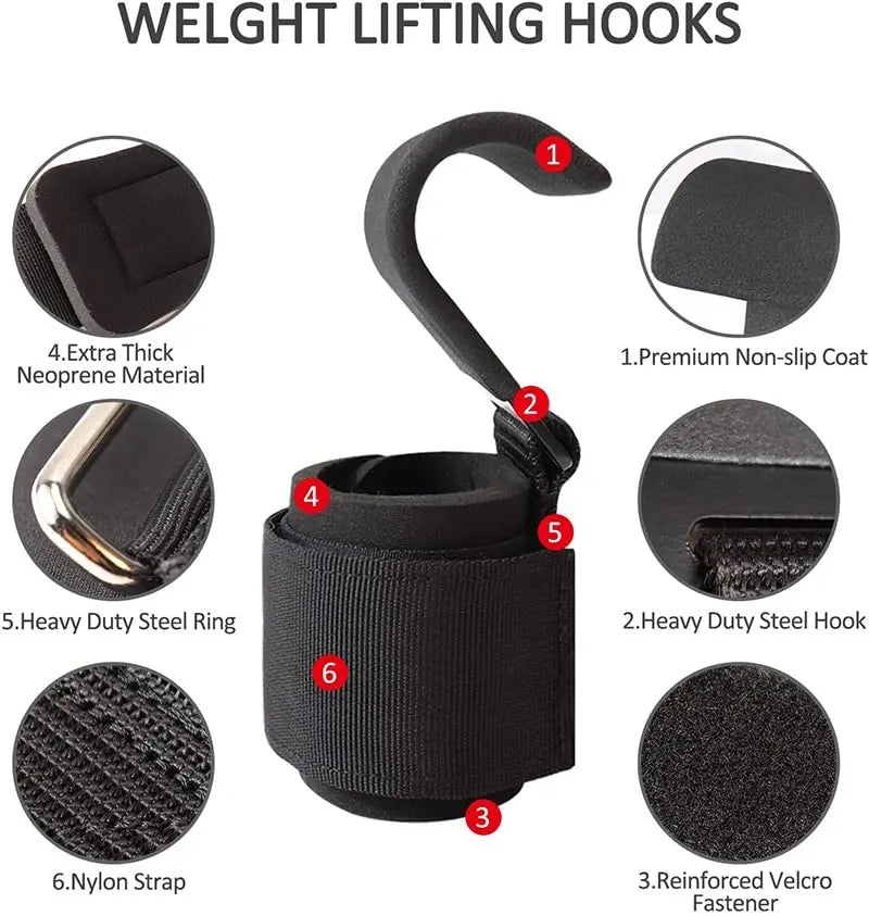 Ultimate Grip Gym Hooks